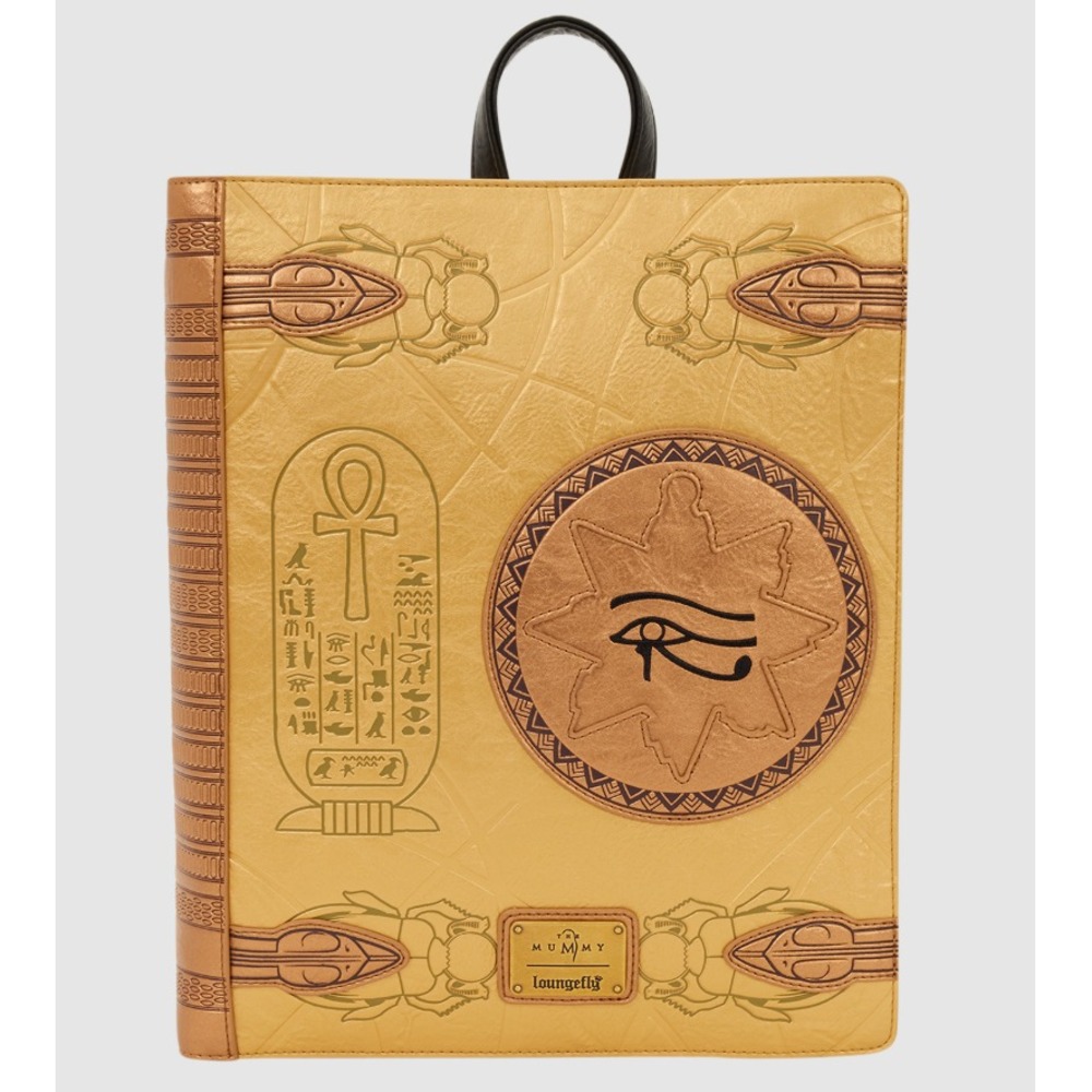 NWT Loungefly Universal The Mummy Book of the Living Mid-Size Backpack